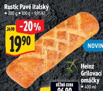 Rustic Pavé italský, 200 g