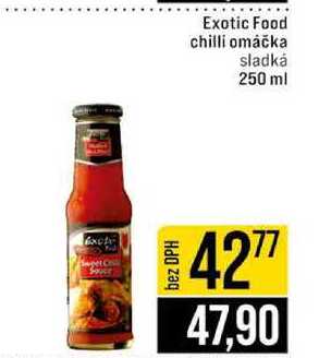 Exotic Food chilli omáčka sladká 250 ml 