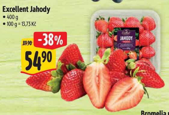 Excellent Jahody, 400 g