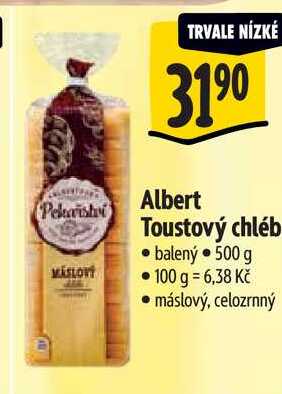 Albert Toustový chléb, 500 g