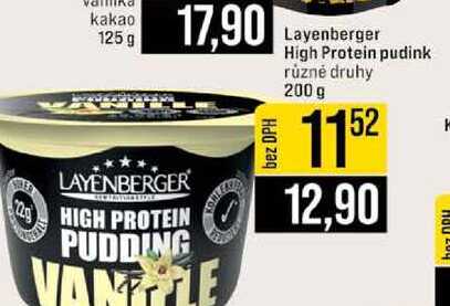 Layenberger High Protein pudink různé druhy 200 g 