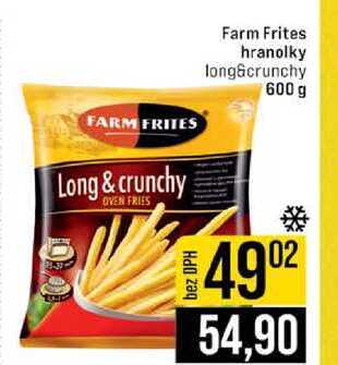 Farm Frites hranolky long&crunchy 600 g