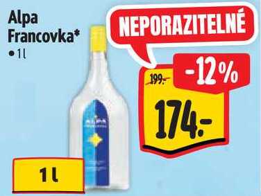 Alpa Francovka, 1 l