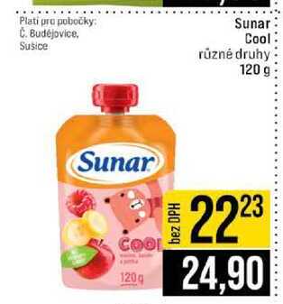 Sunar Cool různé druhy 120 g