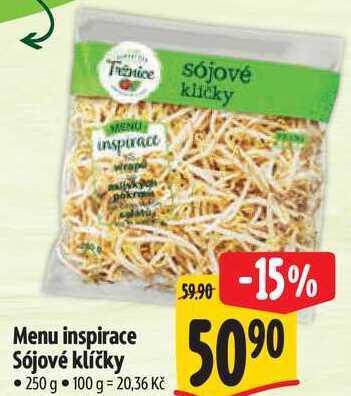 Menu inspirace Sójové klíčky, 250 g