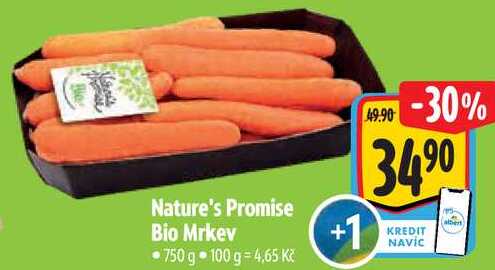 Nature's Promise Bio Mrkev, 750 g  