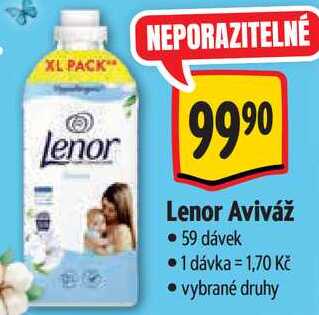 Lenor Aviváž, 59 dávek 