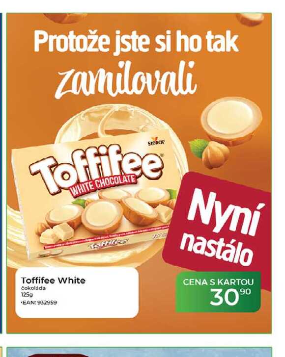 Toffifee White čokoláda 125 g