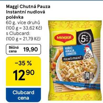 Maggi Chutná Pauza Instantní nudlová polévka, 60 g 