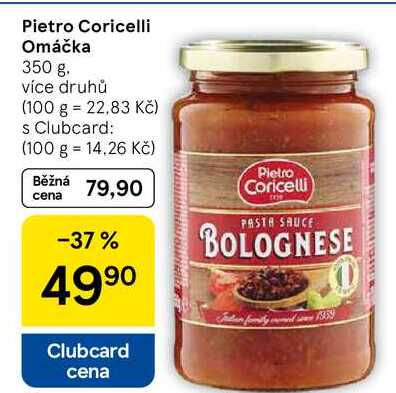 Pietro Coricelli Omáčka, 350 g  