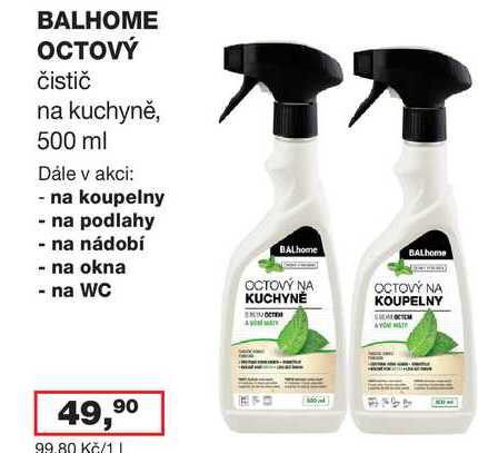 BALHOME OCTOVÝ 500 ml