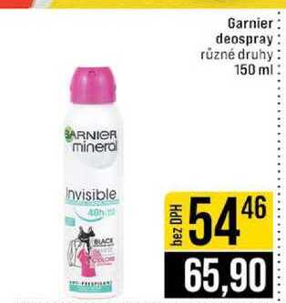 Garnier deospray různé druhy 150 ml