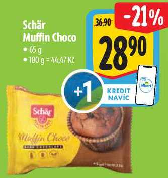 Schär Muffin Choco, 65 g 