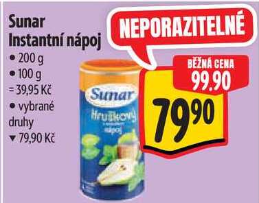 Sunar Instantní nápoj, 200 g