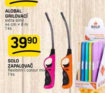 SOLO ZAPALOVAČ flexibilní | colour mix 1 ks 