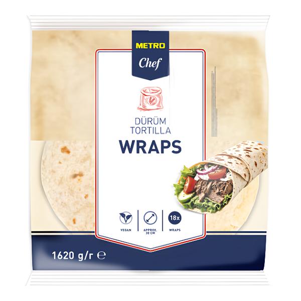 Metro Chef Tortilla 30 cm, Durum, 18 x 90 g