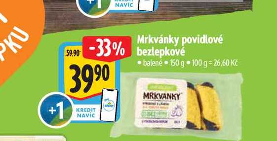  Mrkvánky povidlové  150 g