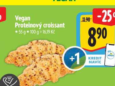 Vegan Proteinový croissant 55 g 