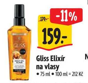 Gliss Elixír na vlasy, 75 ml  