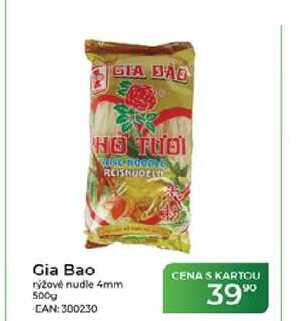 Gia Bao rýžové nudle 4mm 500g