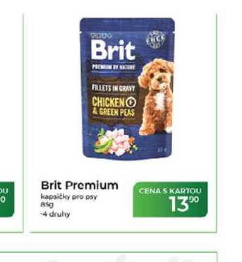 Brit Premium kapsičky pro psy 85g 
