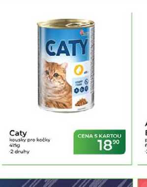 Caty kousky pro kočky 415 g
