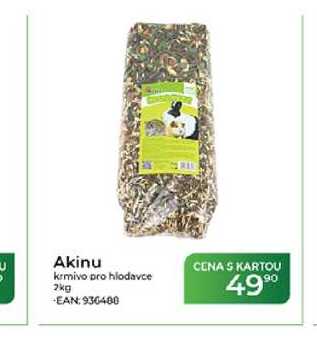 Akinu krmivo pro hlodavce 2kg  