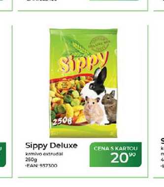 Sippy Deluxe krmivo extrudal 250g 