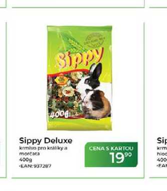 Sippy Deluxe krmivo pro králíky a morčata 400g 