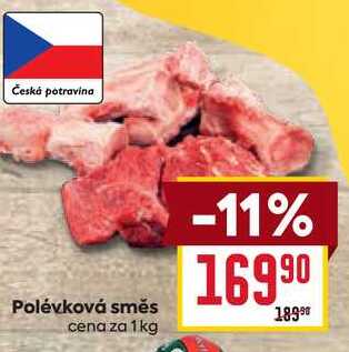 Polévková směs cena za 1kg 