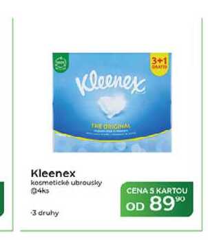 Kleenex kosmetické ubrousky 4ks  