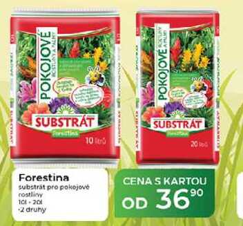 Forestina substrát pro pokojové rostliny. 101-201  