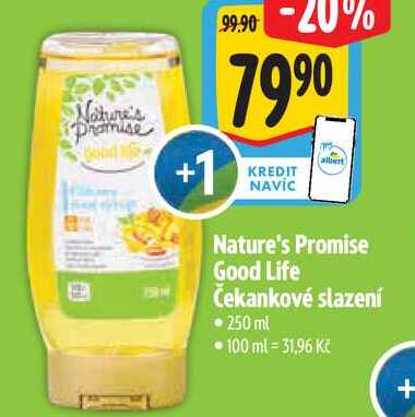 Nature's Promise Good Life Čekankové slazení, 250 ml
