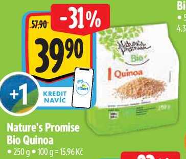Nature's Promise Bio Quinoa, 250 g 