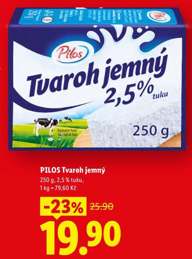 PILOS Tvaroh jemný, 250 g