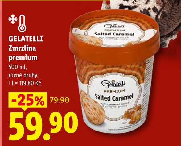 GELATELLI Zmrzlina premium, 500 ml
