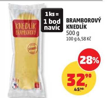 BRAMBOROVÝ KNEDLÍK, 500 g