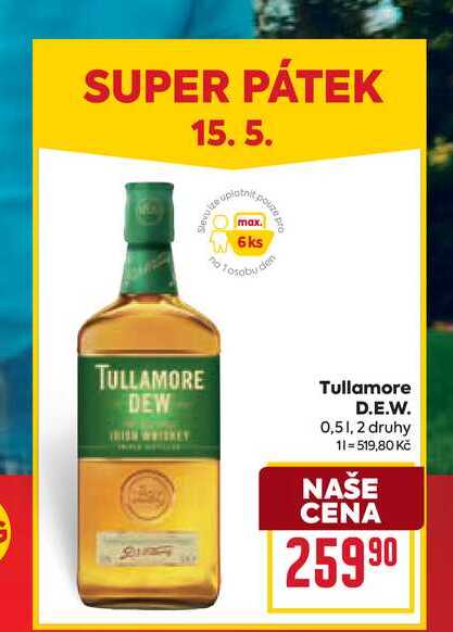 Tullamore D.E.W. 0,5l