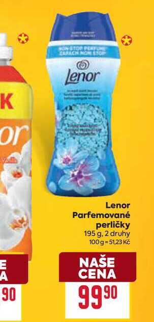 Lenor Parfemované perličky 195 g