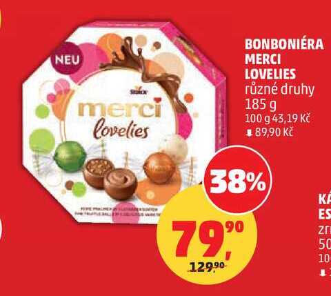 MERCI LOVELIES různé druhy, 185 g 