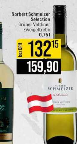 Norbert Schmelzer Selection Grüner Veltliner Zweigeltrebe 0,75l