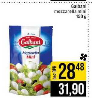 Galbani mozzarella mini 150 g 
