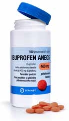 IBUPROFEN ANEOS 400 mg, 100 tablet