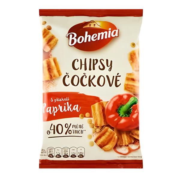 Bohemia Chipsy čočkové s příchutí paprika