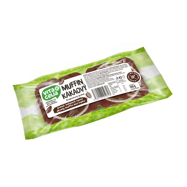 Vitacelia Muffin bezlepkový kakaový 2x60g