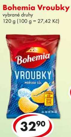 Bohemia Vroubky, 120 g