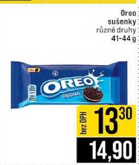 Oreo sušenky různé druhy 41-44 g
