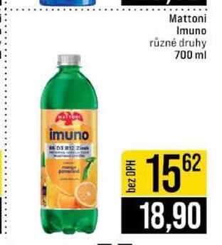 Mattoni Imuno různé druhy 700 ml