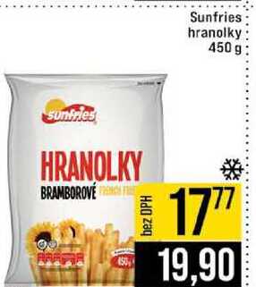 Sunfries hranolky 450 g