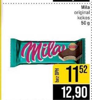 Mila original kokos 50 g 